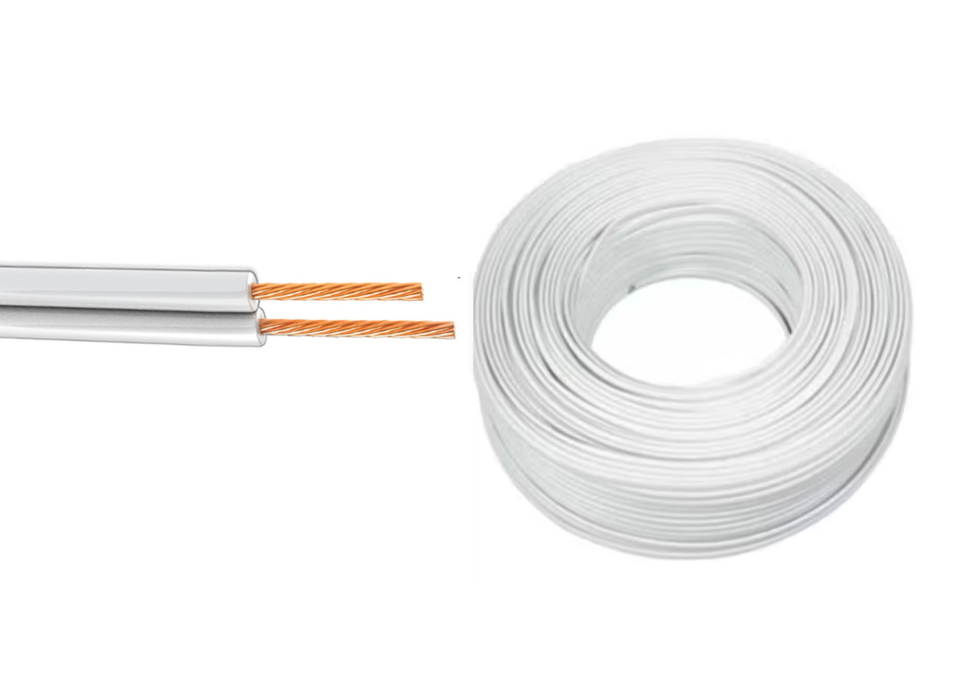 Cordon paralelo 2x20 awg bl eco